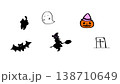 ハロウィン　PNG透過素材 138710649
