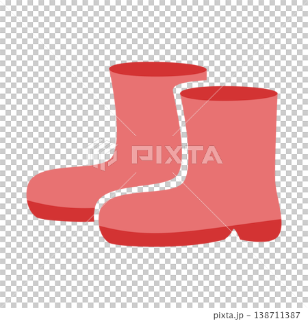 雨靴，雨季雨具（插圖） 138711387