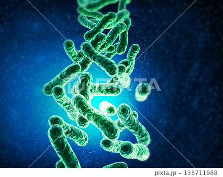 Bacteria cells background Bacteria cells background 138711988