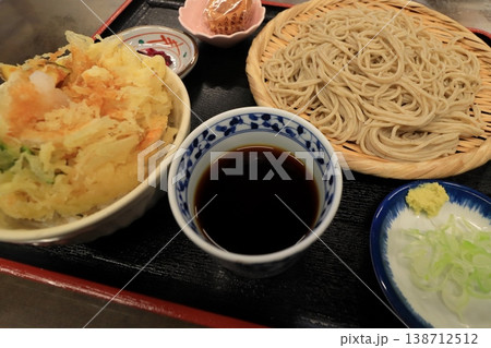 深大寺そば　かき揚げ丼セット 138712512