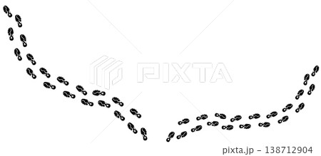 Foot Trail Track Human Footwear Step Path Concept Foot Trail Track Human Footwear Step Path Concept 138712904