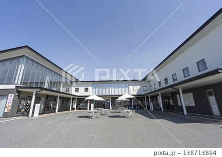 青空と道の駅 川のみなと長井 山形県長井市 青空と道の駅 川のみなと長井 山形県長井市 138713894