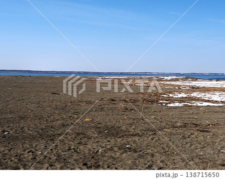 野付半島の先端の野付崎 138715650