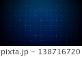 Grid Tech Background In Blue Pattern 138716720