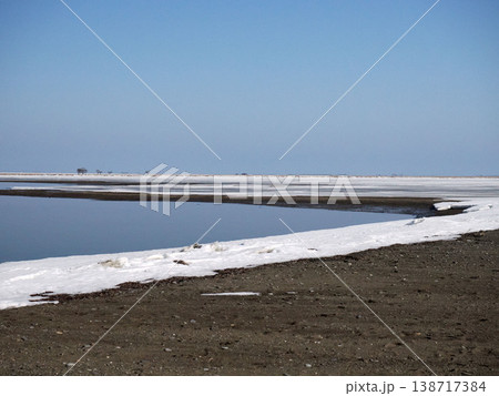 野付半島のボッコ沼 野付半島のボッコ沼 138717384