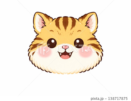 かわいいトラのイラスト 138717875