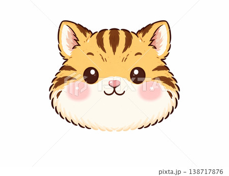 かわいいトラのイラスト 138717876