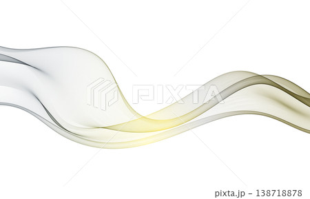 Abstract wave background with soft gray and golden flowing lines Abstract wave background with soft gray and golden flowing lines 138718878