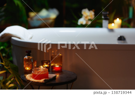 Home Spa Setup for Ultimate Relaxation Home Spa Setup for Ultimate Relaxation 138719344