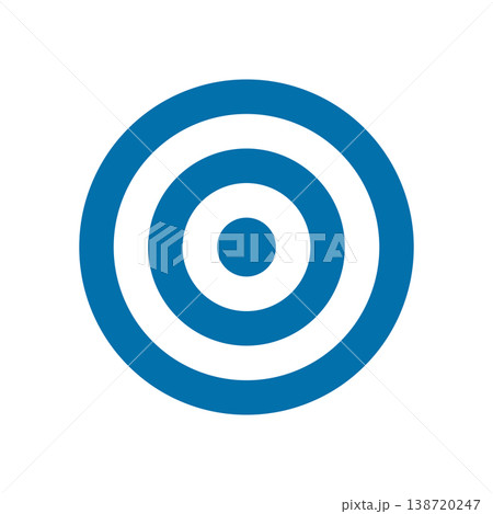 target icon vector isolated on white background for your web and mobile app design target icon vector isolated on white background for your web and mobile app design 138720247