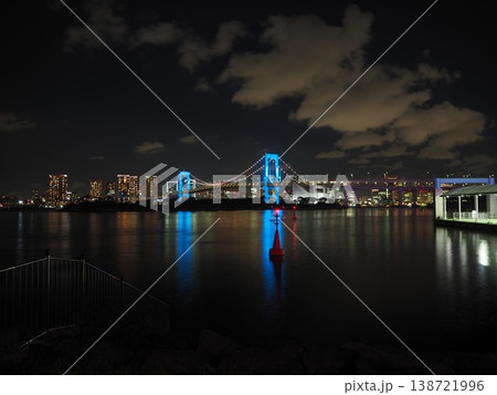 橋のある夜景 橋のある夜景 138721996