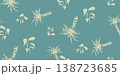 Seamless summer simple tropical pattern with palms on vector 138723685