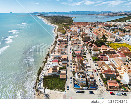 Aerial view of Lo Pagan. Murcia, Spain Aerial view of Lo Pagan. Murcia, Spain 138724341