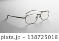 Trendy tortoise shell glasses showcased under soft illumination 138725018