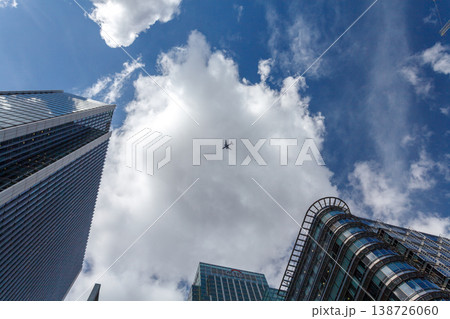 Financial district with modern skyscrapers Financial district with modern skyscrapers 138726060