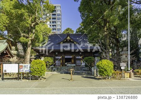 名古屋市街　若宮八幡社　拝殿　愛知県名古屋市 138726880