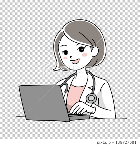 笑顔の女性医師1-11 笑顔の女性医師1-11 138727681