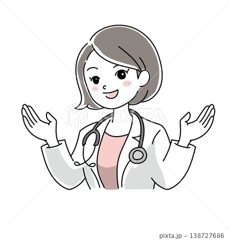 笑顔の女性医師1-15 笑顔の女性医師1-15 138727686