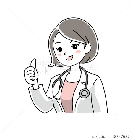 笑顔の女性医師1-14 笑顔の女性医師1-14 138727687