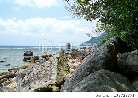 沖縄県_西表島_南風見田〜鹿川_豆腐岩 沖縄県_西表島_南風見田〜鹿川_豆腐岩 138728871