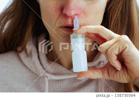 Relieving Nasal Congestion with Decongestant Spray Relieving Nasal Congestion with Decongestant Spray 138730304