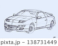 【日本車】スポーツカー イラスト画像 138731449