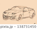 【日本車】スポーツカー イラスト画像 138731450