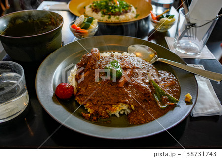 熱々スパイスカレー定食 138731743