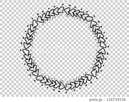 Simple hand-drawn frame Simple hand-drawn frame 138734536