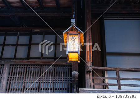 奈良井宿の門灯 138735293