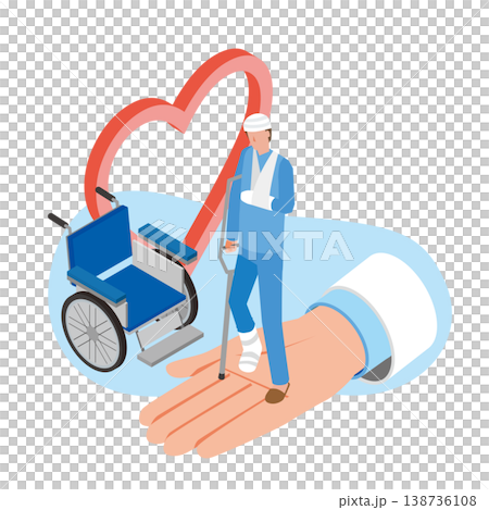 Image illustration of health insurance 138736108