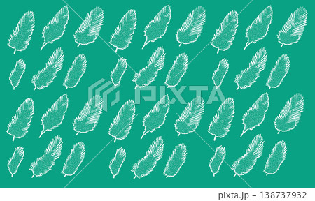 鳥の羽のイラストセット 138737932