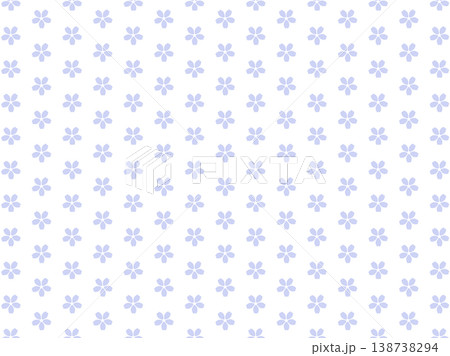 薄紫色の花シンプルなパターン背景 ベクター 薄紫色の花シンプルなパターン背景 ベクター 138738294