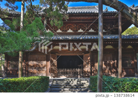 Nov 24 2025 Wooden Temple Structure at Daitoku-ji Kyoto Japan Nov 24 2025 Wooden Temple Structure at Daitoku-ji Kyoto Japan 138738614
