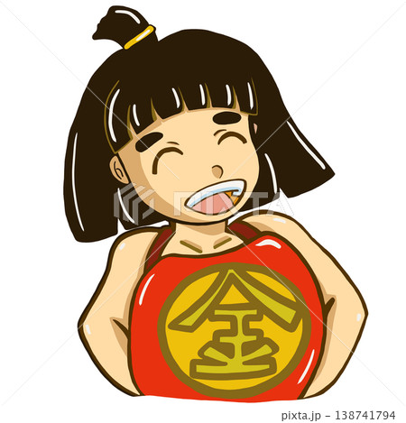 愛嬌のある 金太郎 愛嬌のある 金太郎 138741794