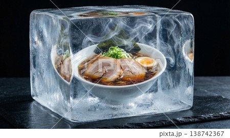 氷の中のラーメン 138742367