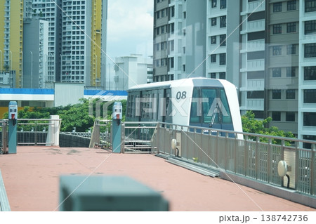 Urban Transportation Singapore Mass Rapid Transit System Train 138742736