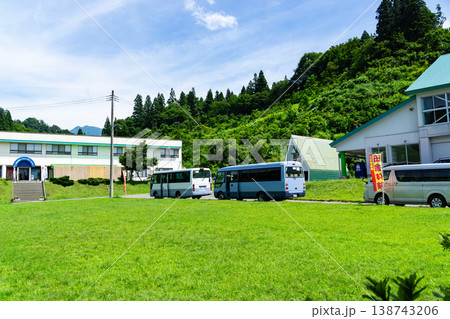 八海山麓スキー場　八海山麓サイクリングターミナル　新潟県南魚沼市荒金 138743206