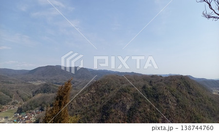 新高山城 詰の丸からの高山城 新高山城 詰の丸からの高山城 138744760