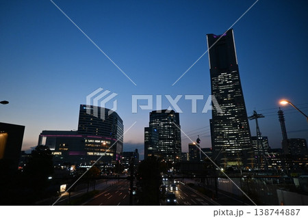 みなとみらいの夜景8 138744887