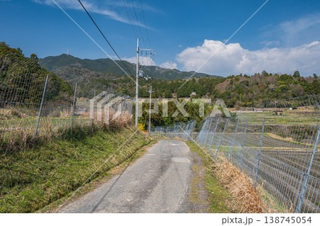 棚田の道　滋賀県大津市仰木 138745054
