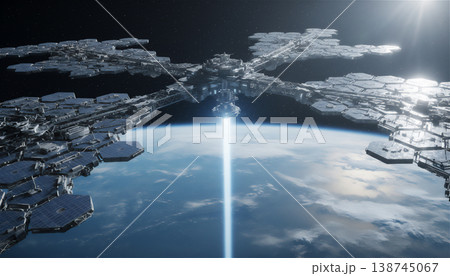 太陽光発電衛星 138745067