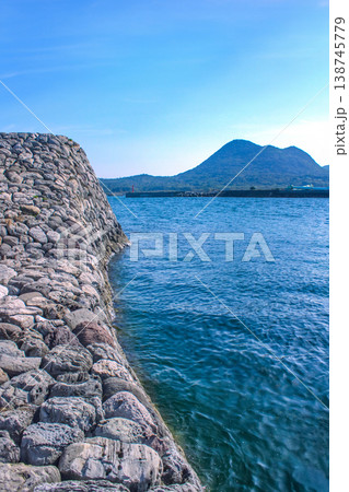 大分県　姫島くじら波止と矢筈岳 138745779