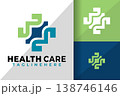 Healthcare Medical Cross Logo Logos Design Element Stock Vector Illustration 138746146