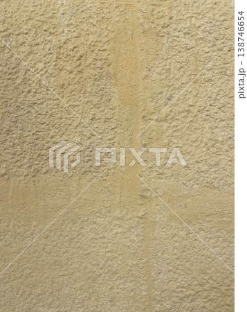 Neutral beige building wall surface photo 138746654
