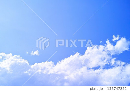 青空と雲イメージ 青空と雲イメージ 138747222