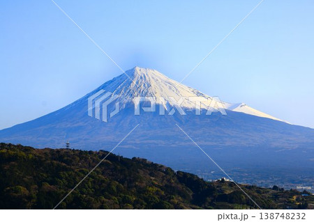 『富士川』越しに眺める『富岳』…　霊峰【富士山】 138748232