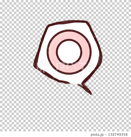 圓形對話框 138749356