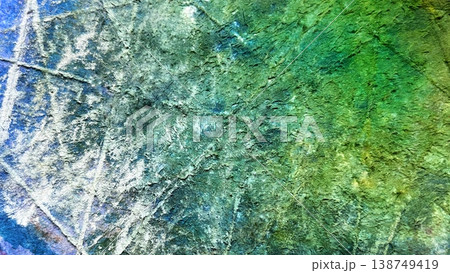 抽象的なテクスチャの背景、バナーサイズのランダムな白いグリッド模様、現代アートのような背景素材 抽象的なテクスチャの背景、バナーサイズのランダムな白いグリッド模様、現代アートのような背景素材 138749419