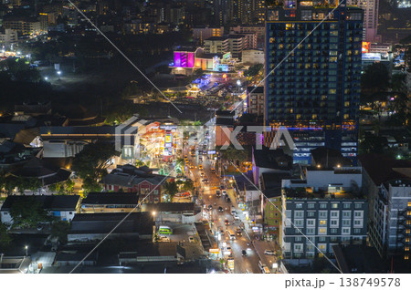 タイ パタヤの夜景 138749578